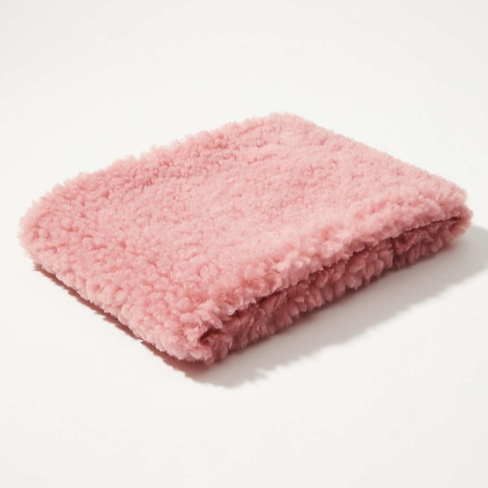NWT Loft Fleece popover scarf Pink